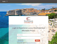 Tablet Screenshot of innseasonconciergeclub.com